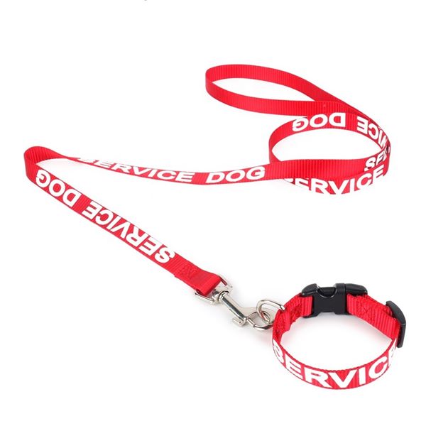 Service Dog Collar and Leash MyServiceAnimal