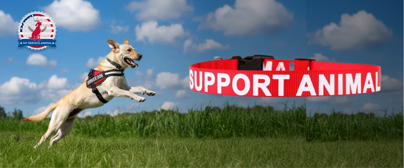 Support Animal Collar Banner