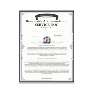 Animal Housing Reasonable Request