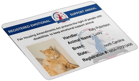 ESA ID Card sample