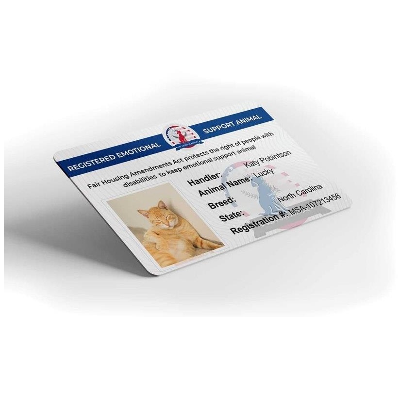 ESA ID card template