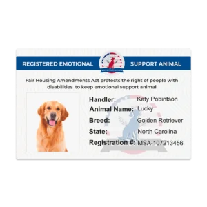 Emotional Support Animal Registration