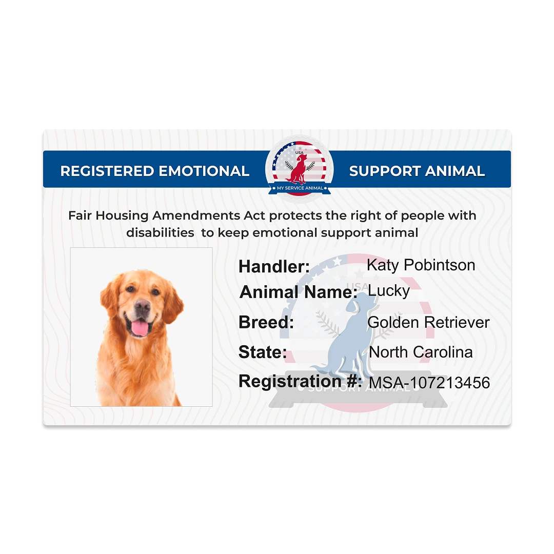Emotional Support Animal Registration