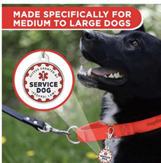 Service dog TAG