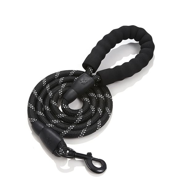Black Nylon Dog Leash
