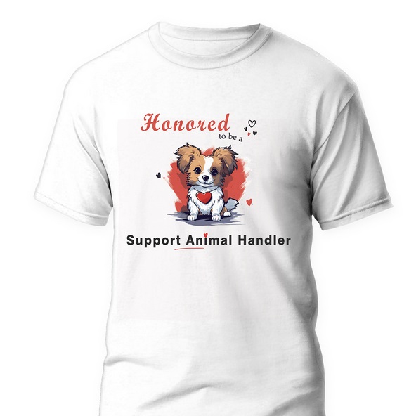 Honored To Be Support Animal tshirt