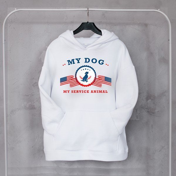 My Dog - My Service Animal hoodie