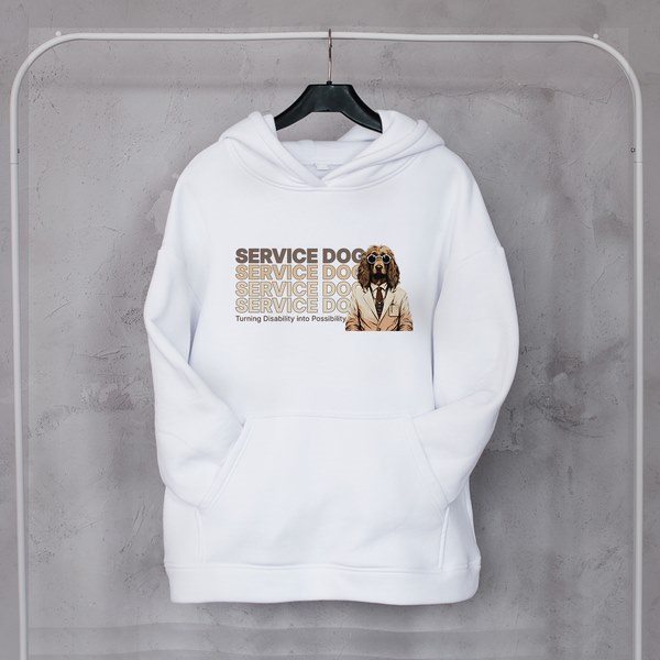 Service dog possibility hoodie