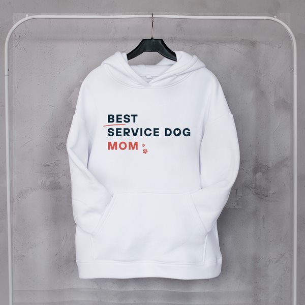 Best service dog dad hoodie