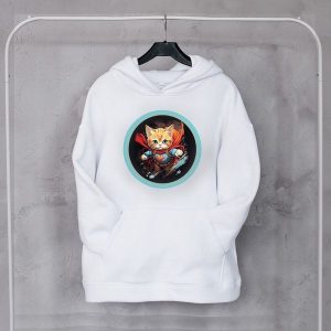 super cat hoodie