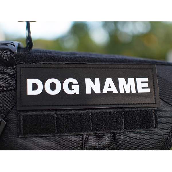 Dog Name Custom Patch Sample2