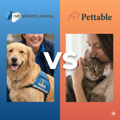 myserviceanimal vs pettable