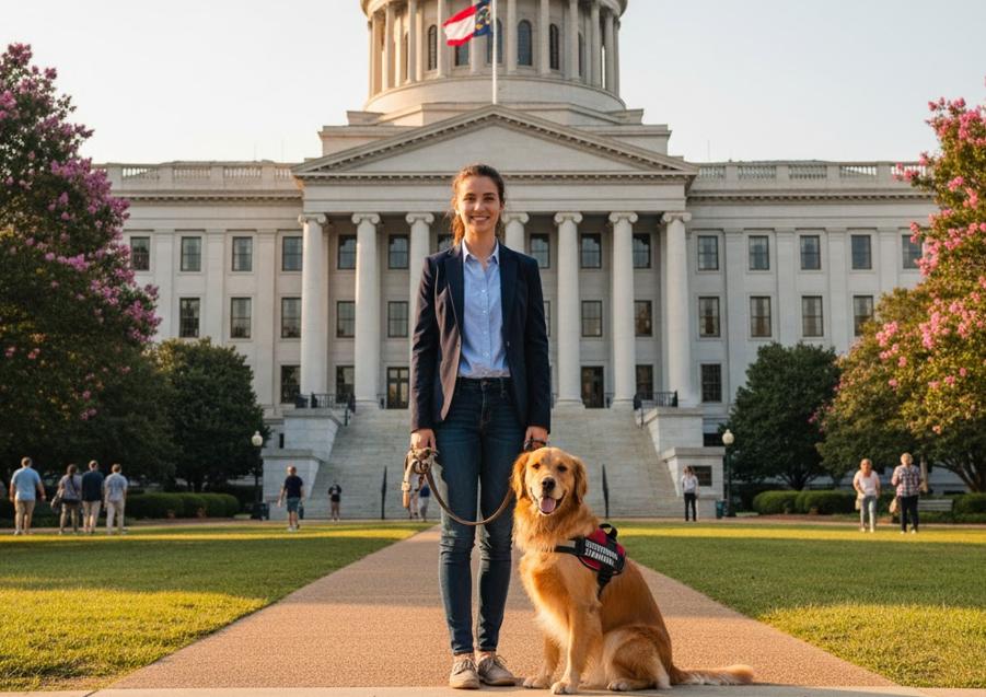 emotional support animal laws nc
