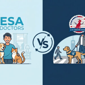 esa doctors vs my service animal