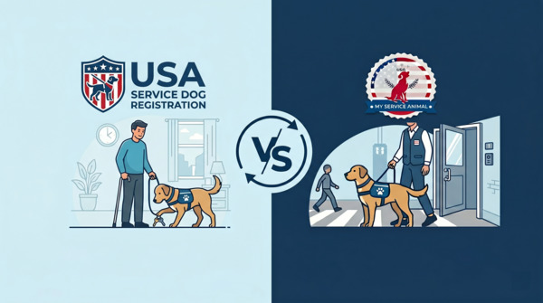 usa service dog registration vs my service animal