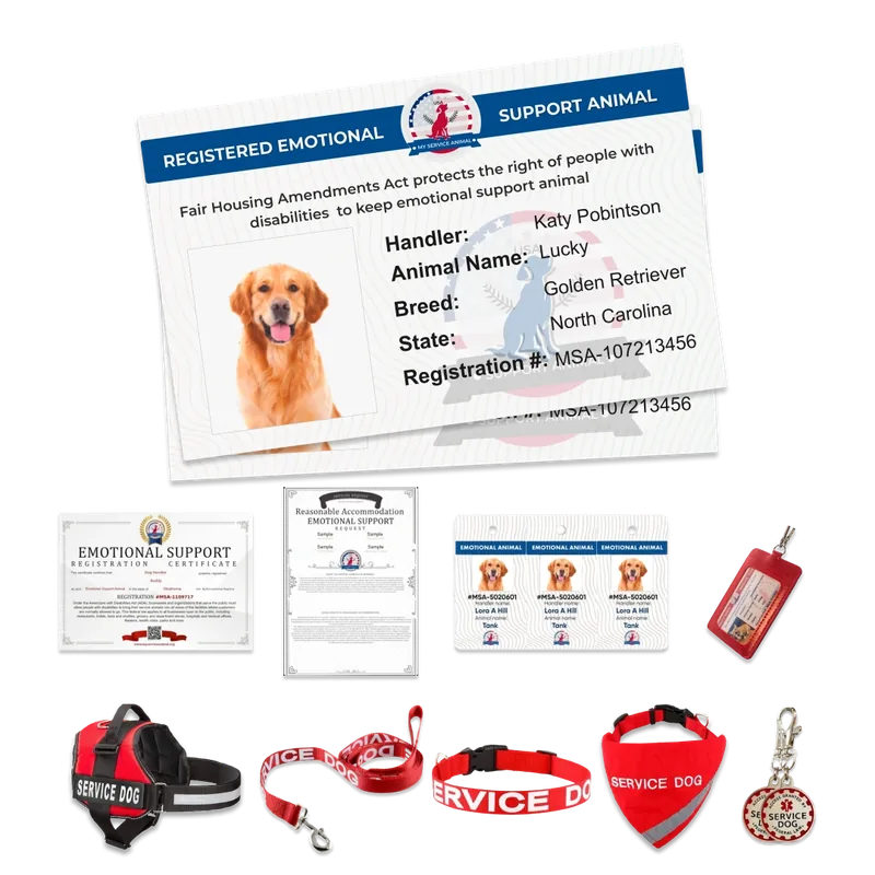 Emotional Support Animal Bundle | MyServiceAnimal.org