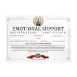 Emotional Support Animal Certificate | MyServiceAnimal.org