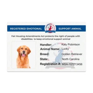 Emotional Support Animal Registration