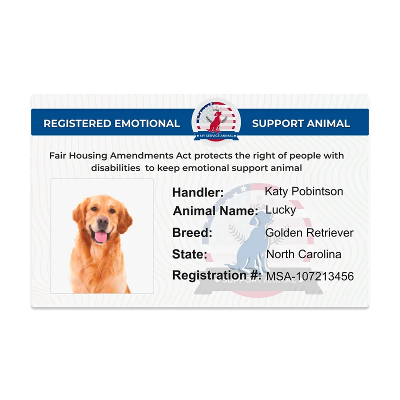 Emotional Support Animal Registration | MyServiceAnimal.org