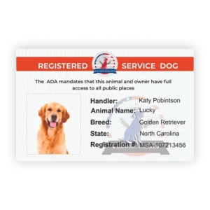 Service Animal Registration