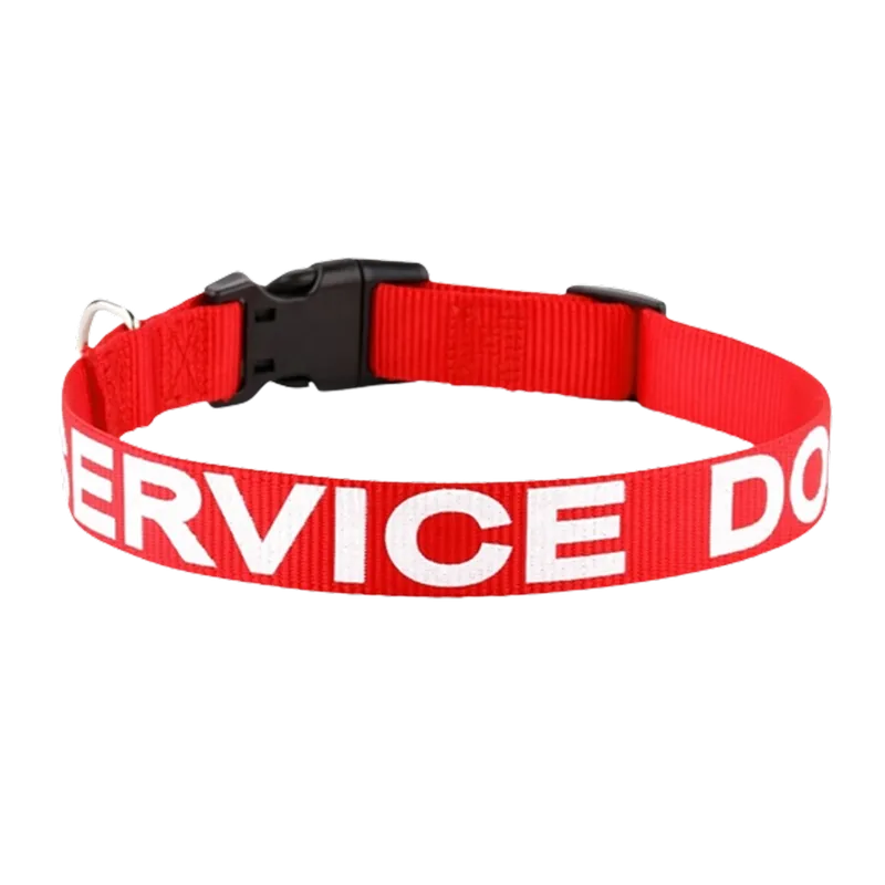 Collar de perro de servicio